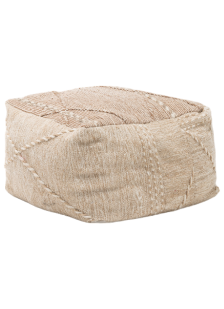 Pouf Beige