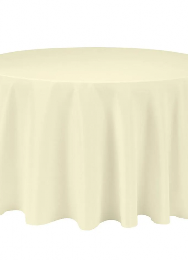 Tafellaken écru rond diameter 3m