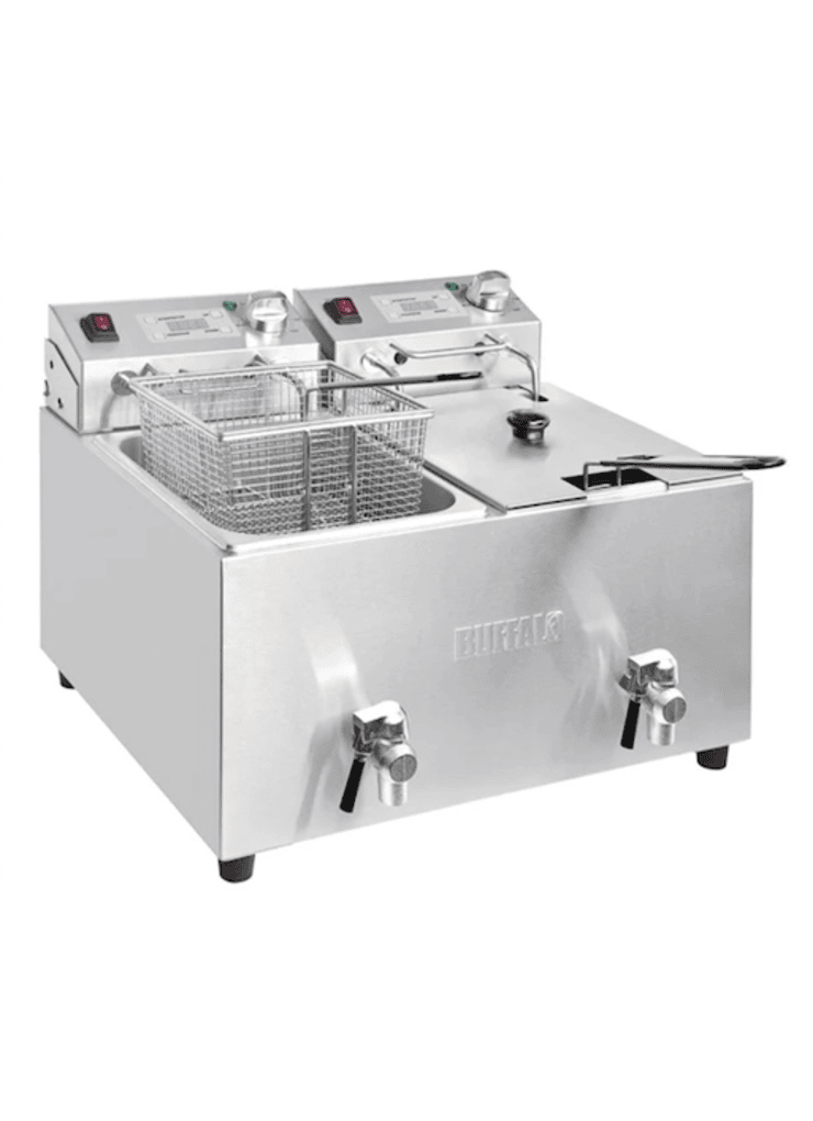 Dubbele friteuse 2x8L