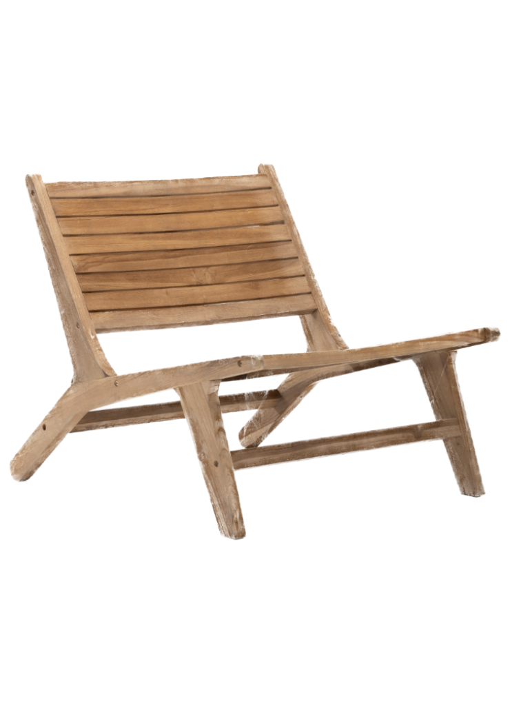 Lounge stoel Tama Wood