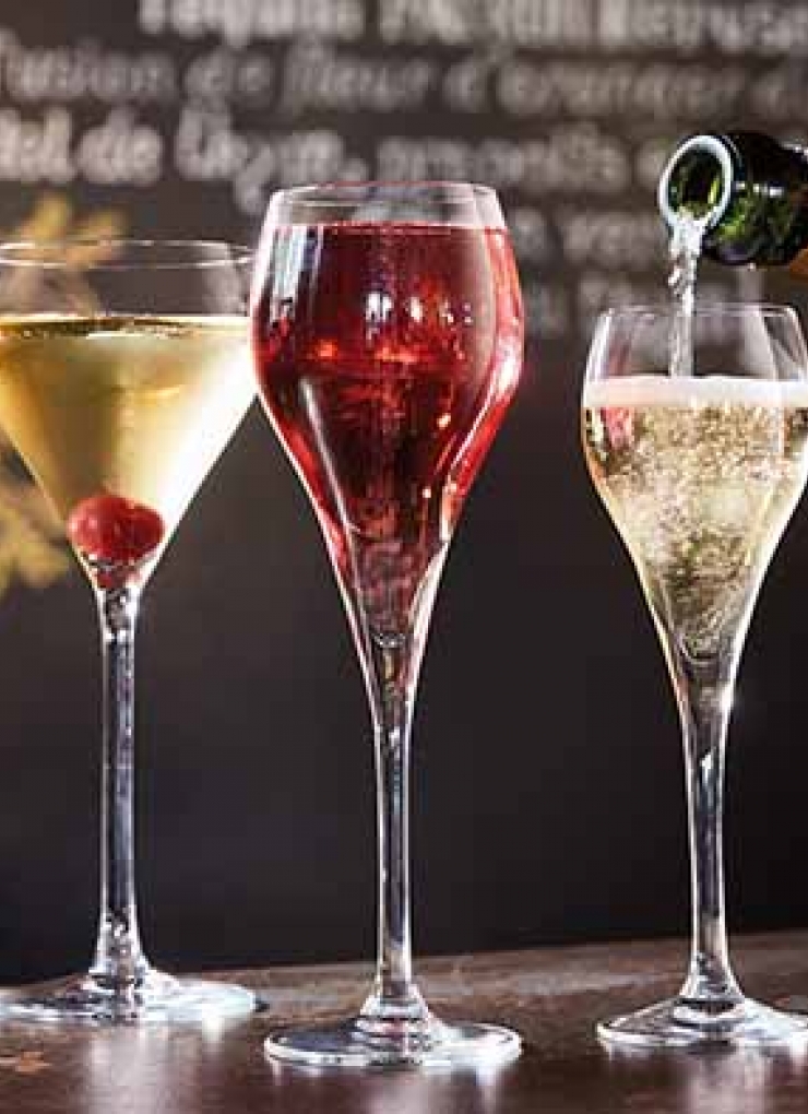 Brio champagneglas 16cl (40 per bak)